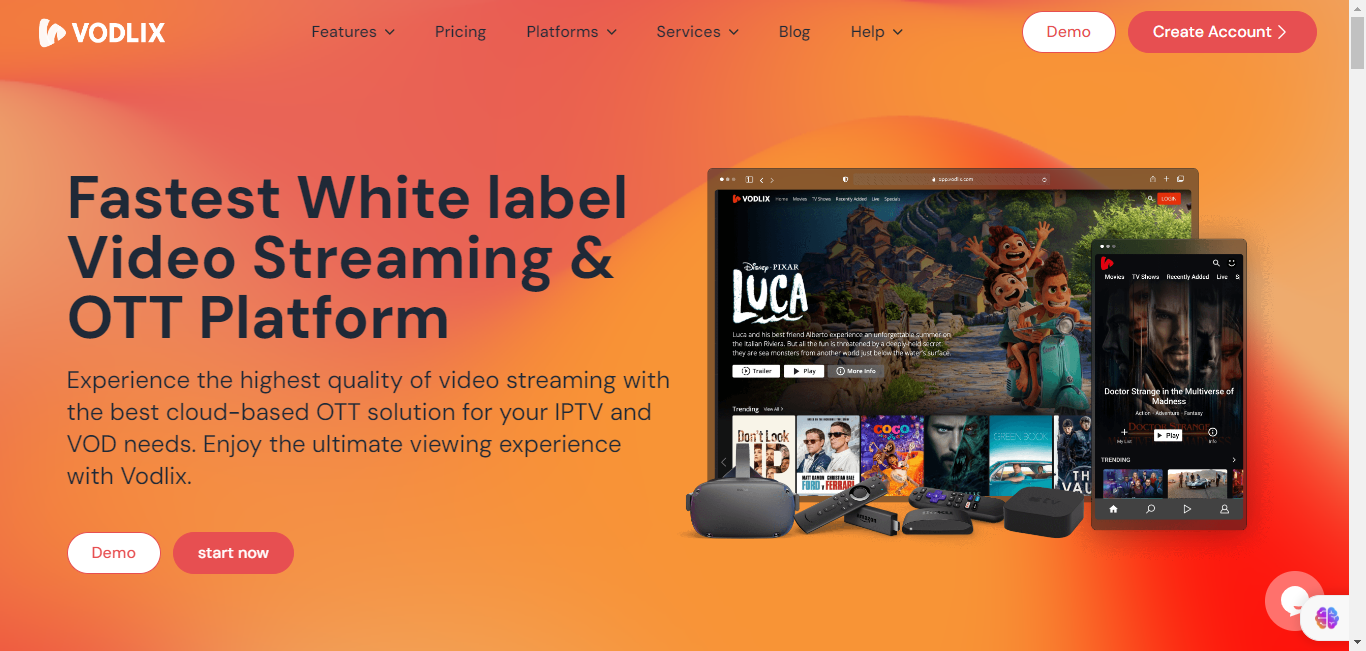 Top 20 White Label OTT Platforms for Video Streaming 