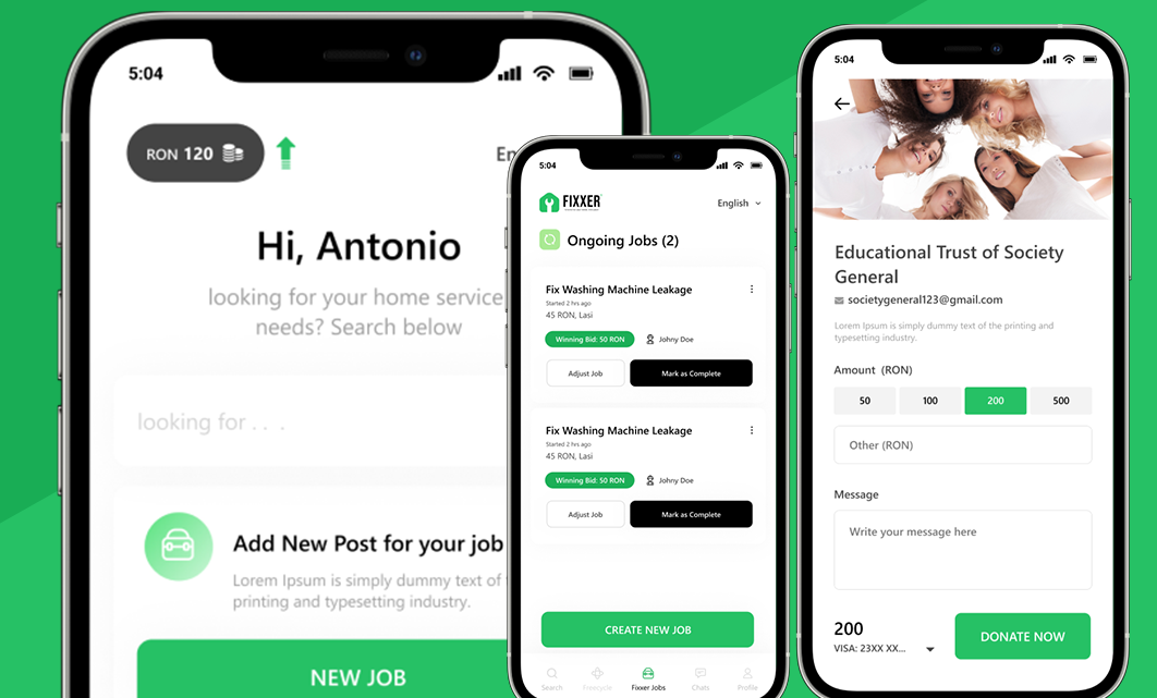 Fixxer — On-Demand Home Services App