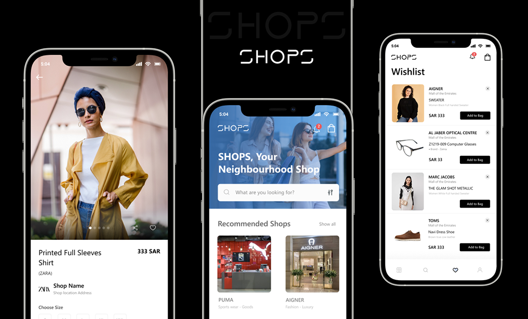 SHOPS — Fashion Ecommerce App